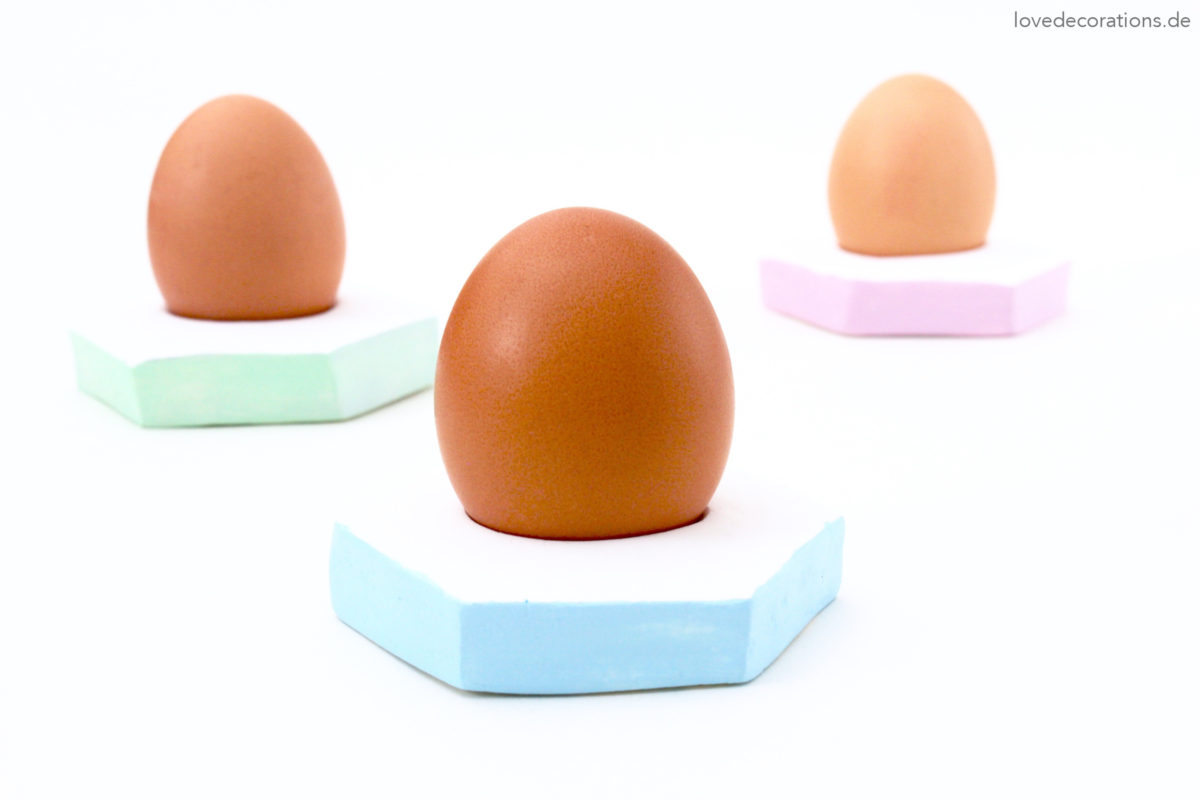 DIY Fimo Eierbecher | DIY Egg Cups