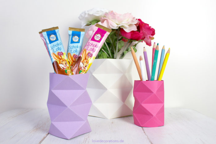 DIY Origami Vase #2 21