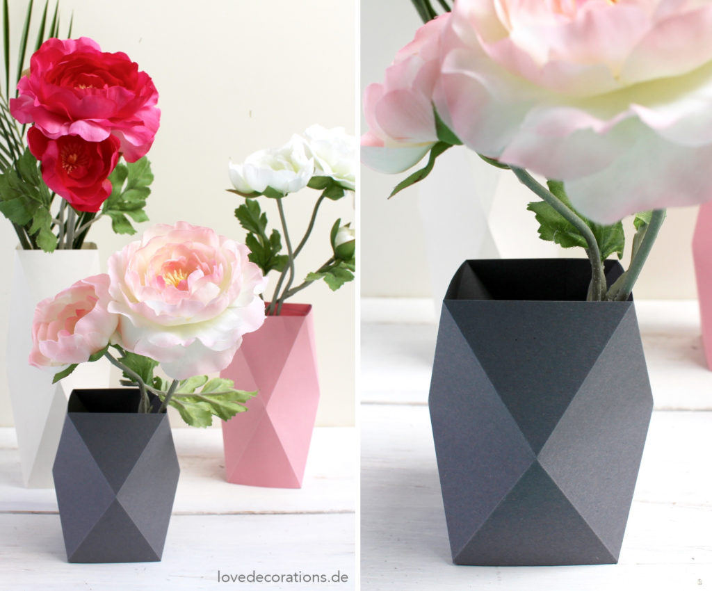 DIY Origami Vase #4 und meine besondere Beziehung zu meiner Babyborn