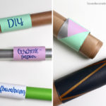DIY Geschenkpapier Halter und meine Lieblingsfarbe(n)