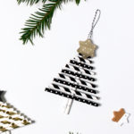 DIY Weihnachtsanhänger aus Papier-Strohhalmen | Blogger-Adventssonntags-Kalender