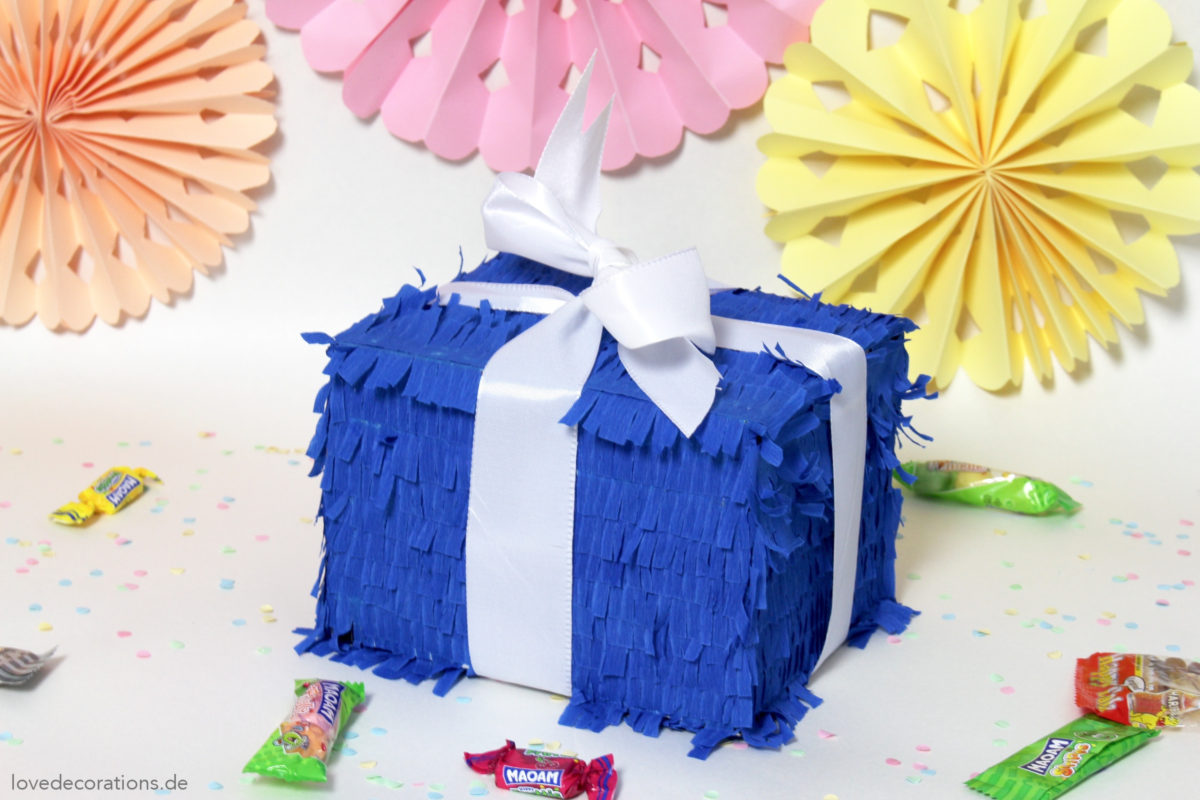 DIY Piñata als Geschenkbox | DIY Gift Box Piñata