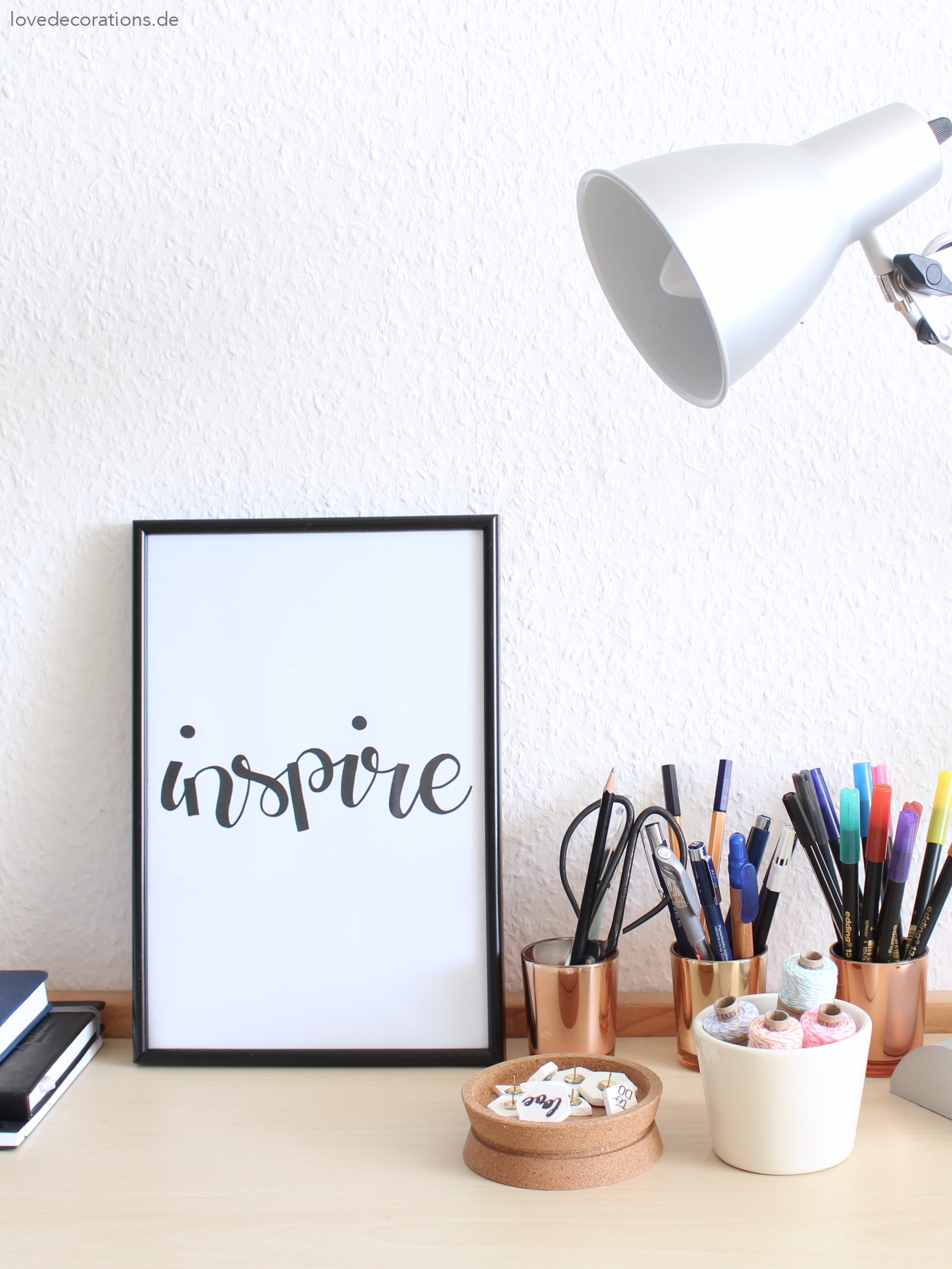 DIY Fachtrenner | Ordnung am Arbeitsplatz mit keeeper* + Give Away