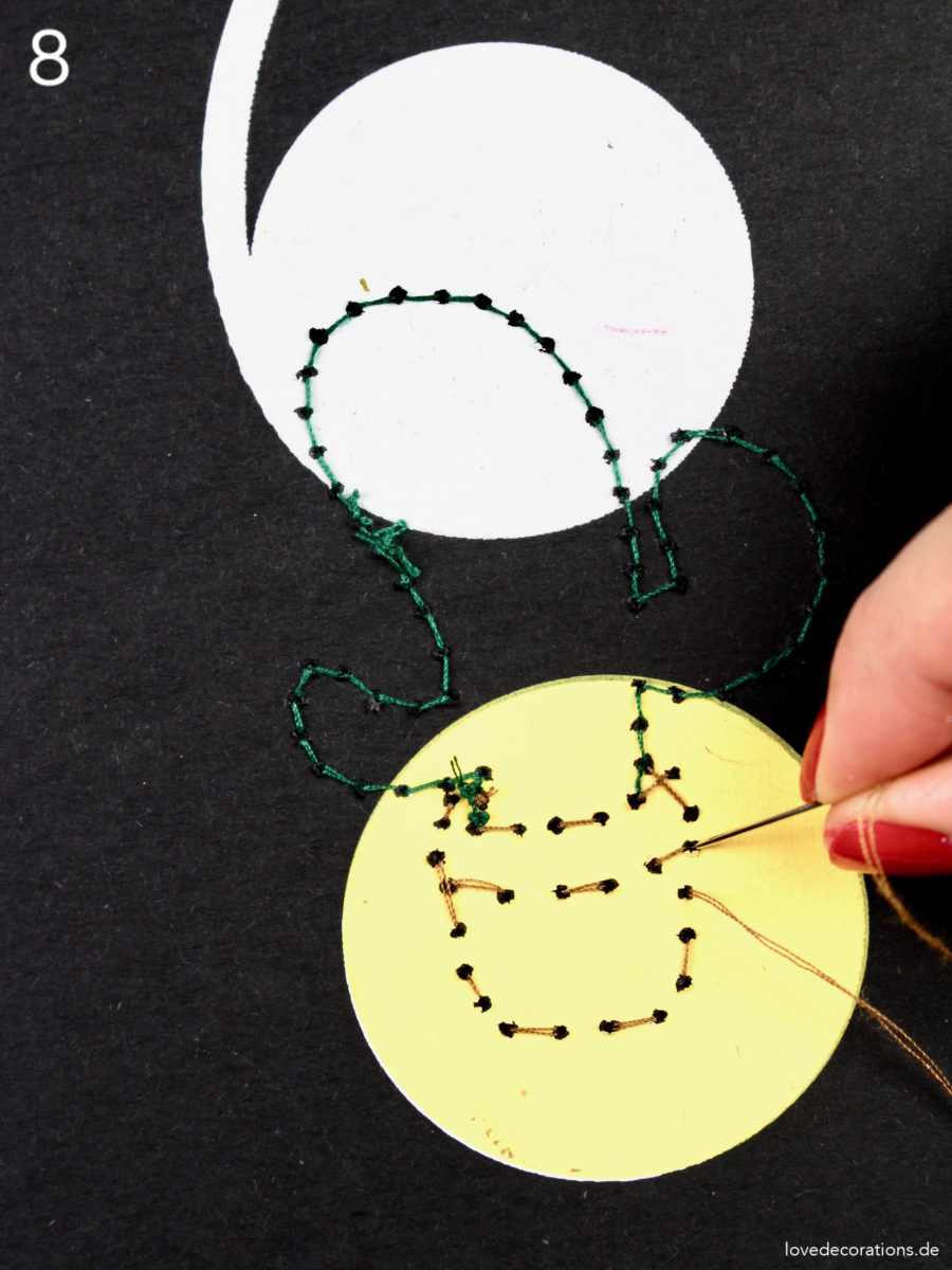 DIY Notizbücher mit Kakteen besticken | DIY embroided Notebook Cover with Cactus