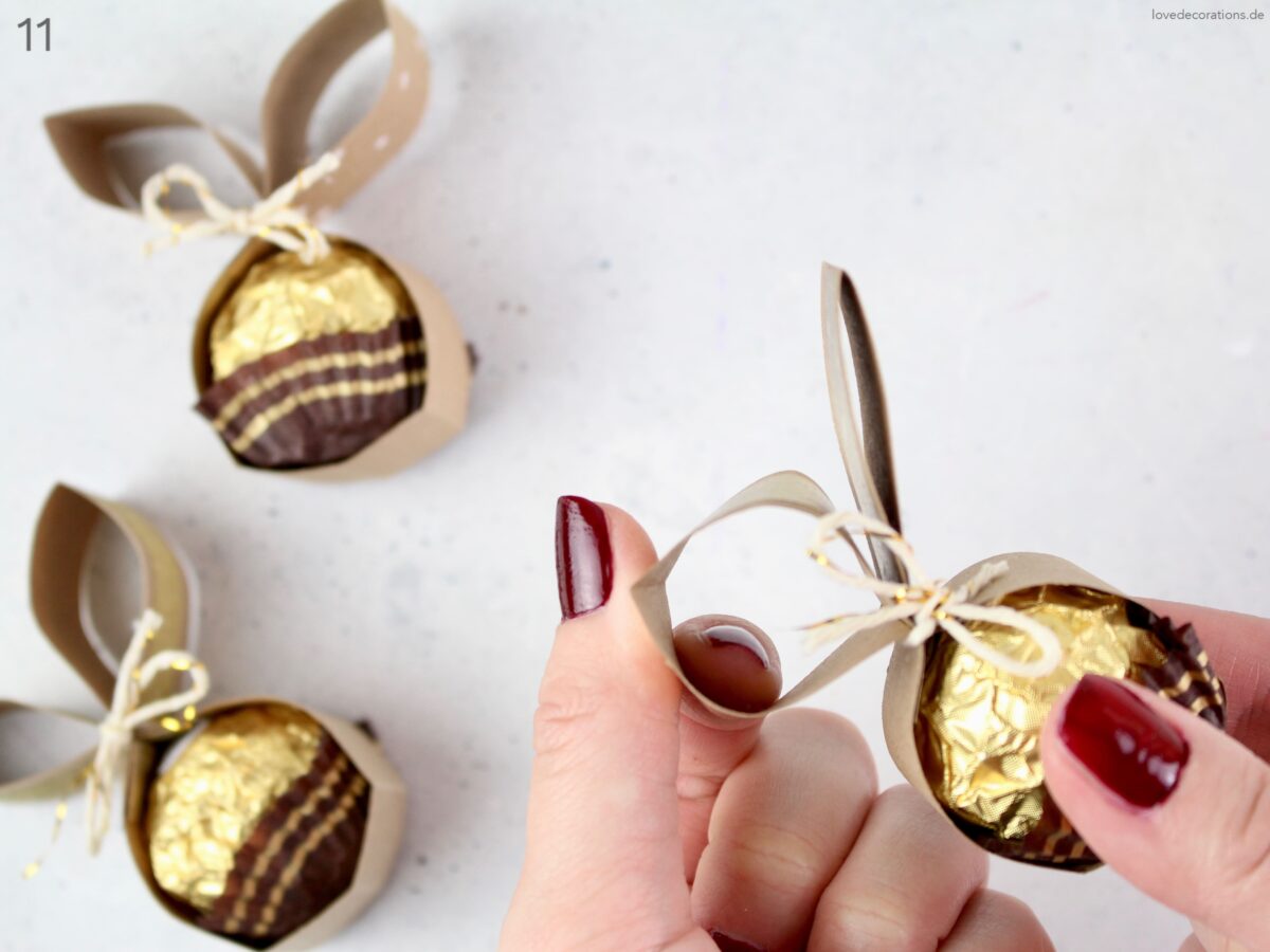 DIY Ferrero Rocher Hasen | Die perfekten Oster-Mitbringsel 