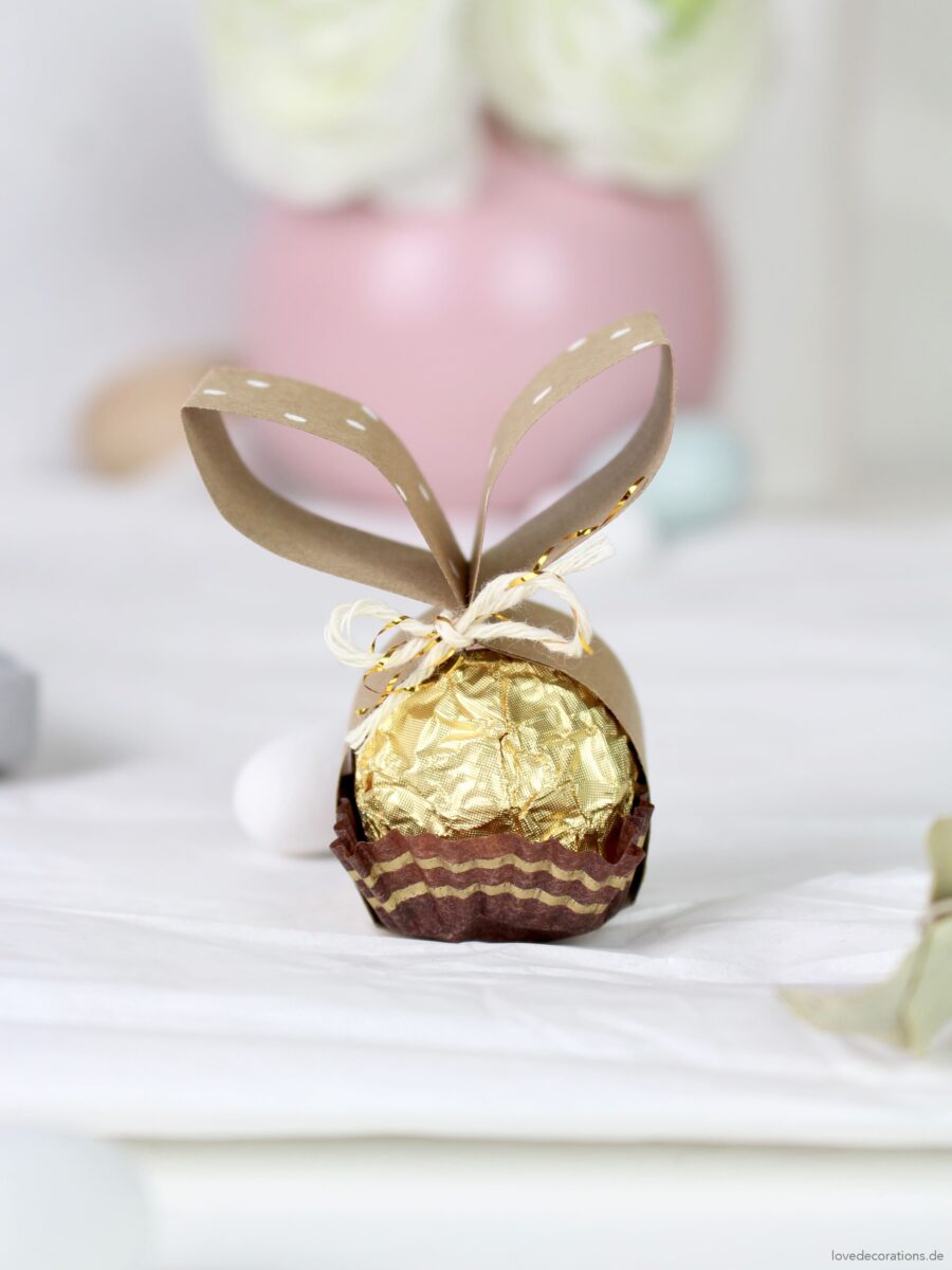 DIY Ferrero Rocher Hasen | Die perfekten Oster-Mitbringsel 