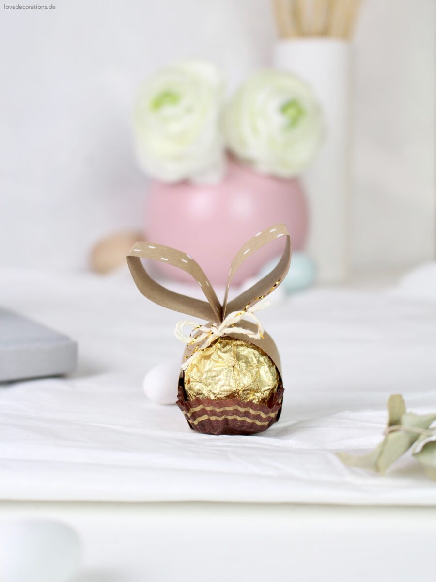 DIY Ferrero Rocher Hasen | Die perfekten Oster-Mitbringsel 