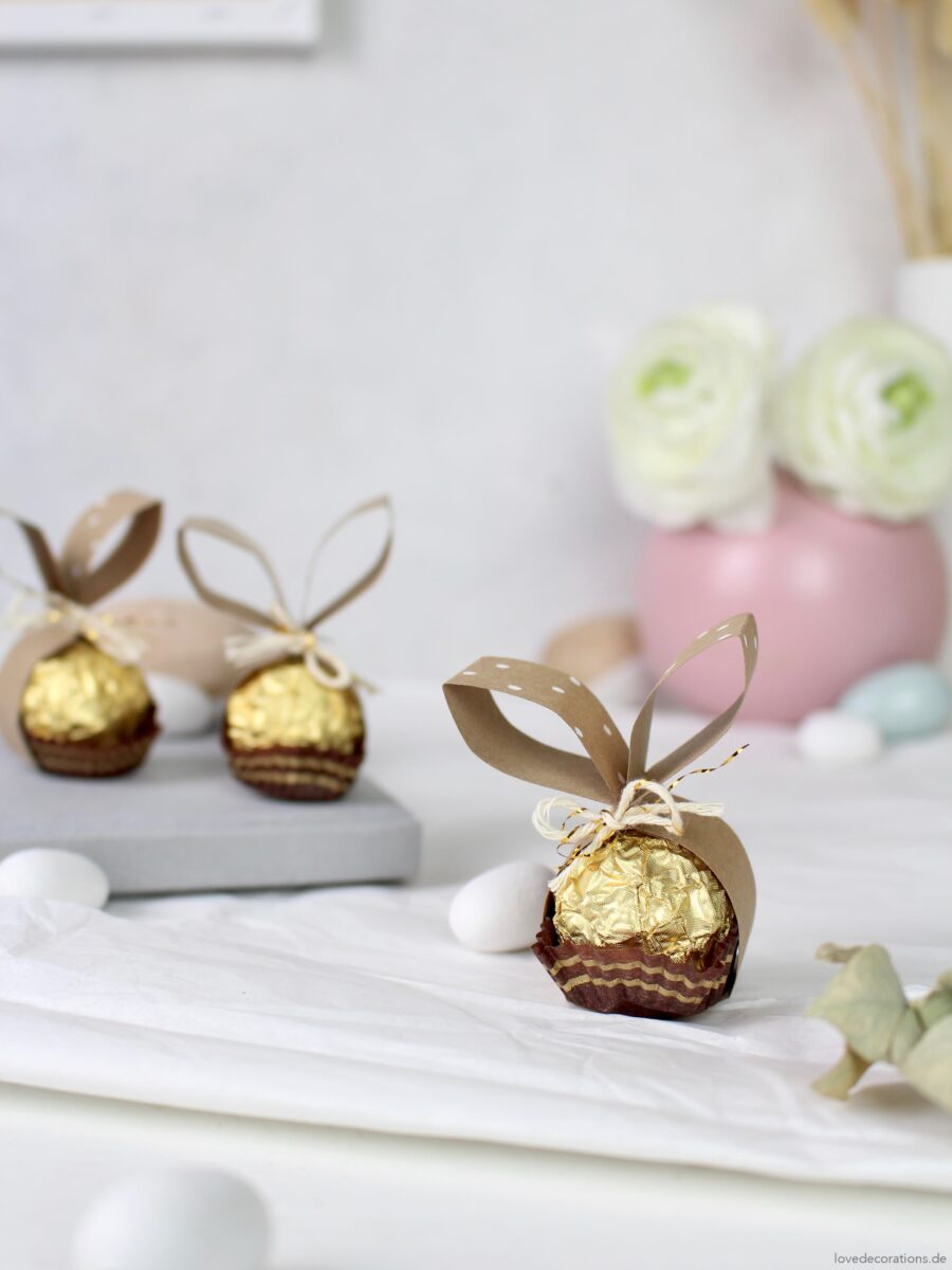 DIY Ferrero Rocher Bunnies |  The perfect Easter gifts 