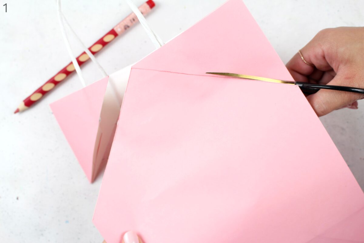 DIY Geschenktüte: Stifte-Tüte | Deine Dinge Stempel – School Edition | 3 Einschulungs DIYs #BackToSchool