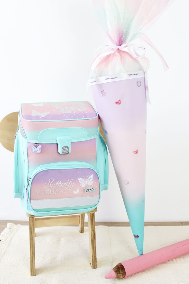 DIY matchy match Schultüte | Deine Dinge Stempel – School Edition | 3 Einschulungs DIYs #BackToSchool