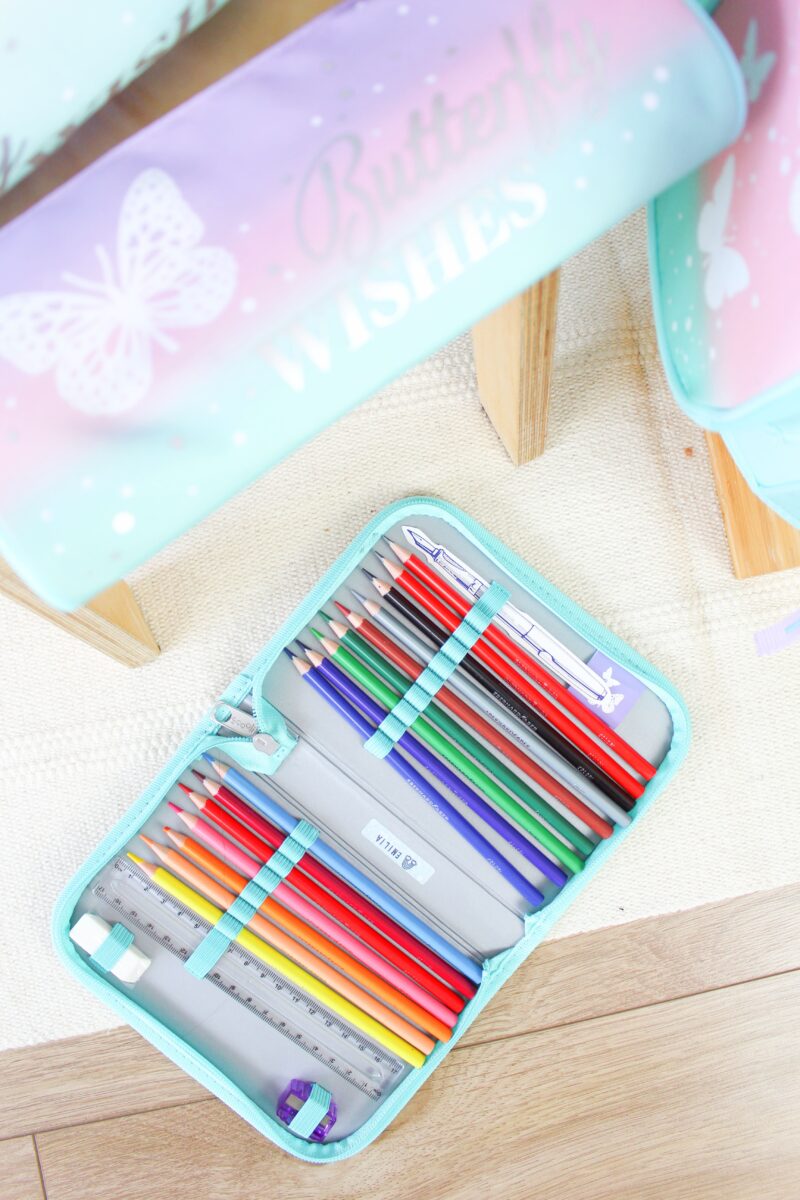 Scooli EasyFit Set Butterfly Wishes | Deine Dinge Stempel – School Edition | 3 Einschulungs DIYs #BackToSchool | Ursus Formati