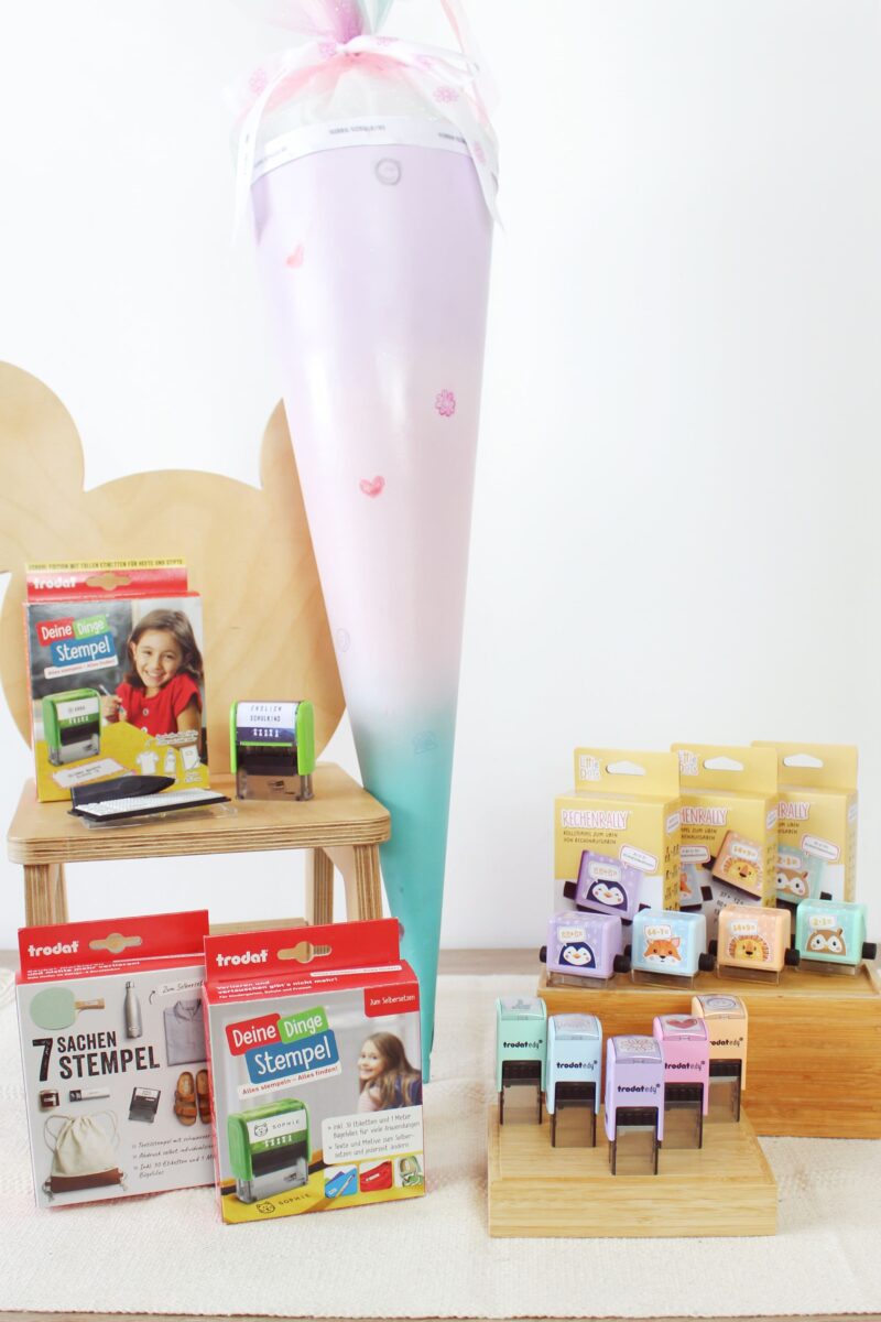 Deine Dinge Stempel – School Edition | 7 Sachen Stempel | Kindergarten Edition | Rechenrally | edy | 3 Einschulungs DIYs #BackToSchool