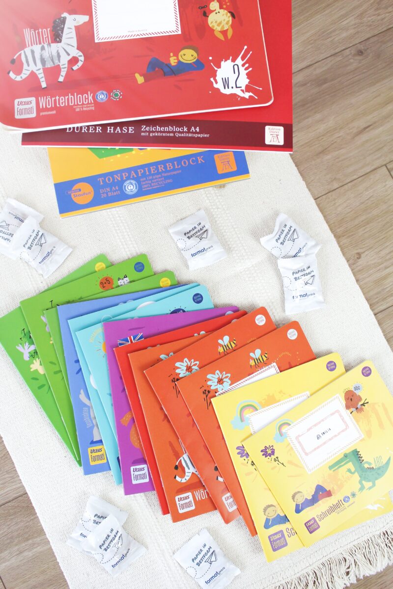 Ursus Formati Hefte | Deine Dinge Stempel – School Edition | Einschulung #BackToSchool